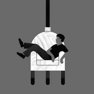 giulio bonasera disconnect offline conceptual illustration